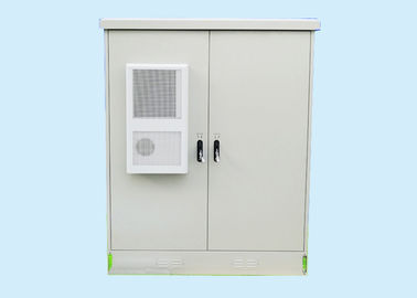 China Steel +Insulation Cotton Fiber Optic Cabinet Double Compartment Outdoor supplier