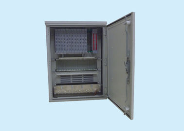 China Wall Mounted Cross Connect Cabinet Jumper Free SMC Or Stainless Steel P65 144CORE supplier