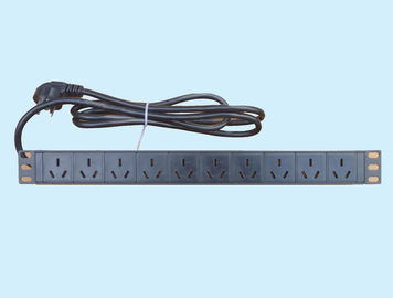 China 10 Way Multi - Functional Power Distribution Unit 19 Inch Aluminum Alloy supplier