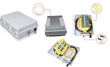 China Optical Fiber Distribution Box GFS-32B/48B,48PCS SC or LC,420*320*125mm,wall/pole-mounted,IP65,,support uncut supplier