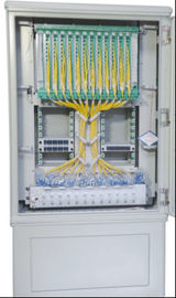 China Jumper Free Fiber Optic Cross Connect Cabinet / Communication Cabinet supplier