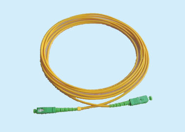 China SIMPLEX 3.0 MM Single Mode Fibre Connectors For PATCH CORD , Back Reflection Loss supplier