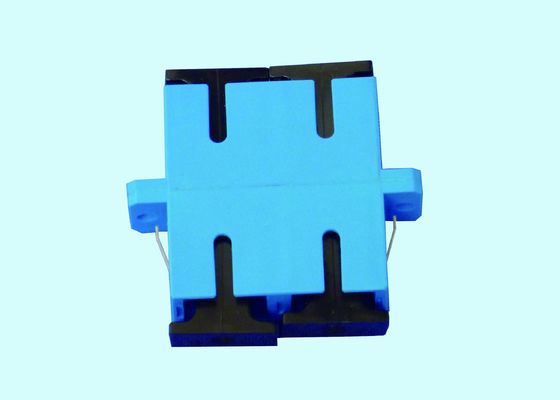 China Shuttered SC Duplex Fiber Optic Connector / Optical Fibre Connectors supplier