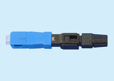 China SC Field Installable Fiber Optic Connectors Enbedded Type For Indoor Cable supplier