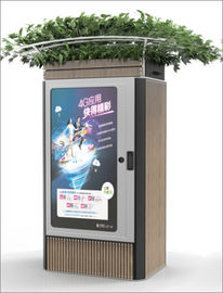 China Customized Fiber Optic Cross Connecting Communication Cabinet With Advertisement supplier