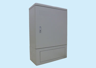 China Fiber Optic Cross Connecting Telecommunication Cabinets Stainless Steel supplier