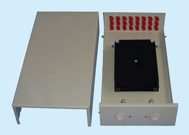 China GP110 Type Fiber Optic Cable Junction Box Wall Mounted Or Rack Mounted With Cold Rolled Steel supplier