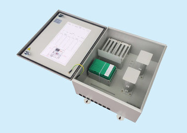China Outdoor Metal Optical Fiber Distribution Box 72 CORE For FTTH supplier