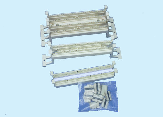 China rack mount 110 patch panel block with holder / ethernet patch panel supplier