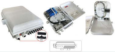 China Optical Fiber Distribution Box 1x16 splitter or 2PCS 1X8PLC or or 16core Adaptor,300X222X73mm,wall-mounted,IP65 supplier