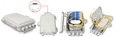 China Wall / Pole-mounted Optical Fiber Distribution Box 12PCS SC / LC supplier