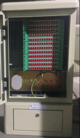 China 96 Cores Cross Fiber Optic Cabinet Isolation Resistance ＞2×104MΩ / 500V DC supplier