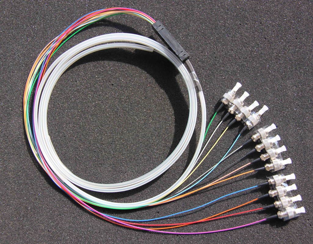 Ribbon Fiber Optic Connectors / PC APC UPC Patch Cord Pigtail