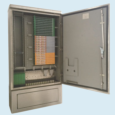 D Type Ip65 Fiber Optic Cross Connect Cabinet 144 Core - 576 Core supplier