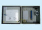12 CORE Outdoor Fiber Termination Box Wall Mounted Fiber Optic Connection Box supplier