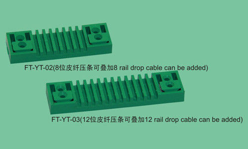 8 / 12 Rails Drop Cable Layers , 2 / 4 Core Cable Fixed Plate supplier