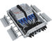 HOT!GFS-16N,max capacity 16 SC,330*210*87,16 core fiber distribution box,fttx termination box supplier