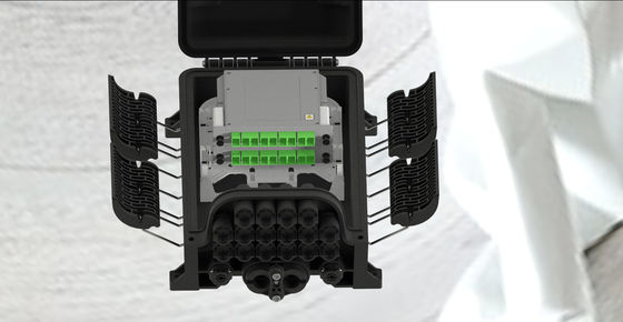 GFS-16Q-1,fiber distribution box,splitter box,Max Capacity 16F,,size 353*230*132mm, Material: PP,IP 68 supplier