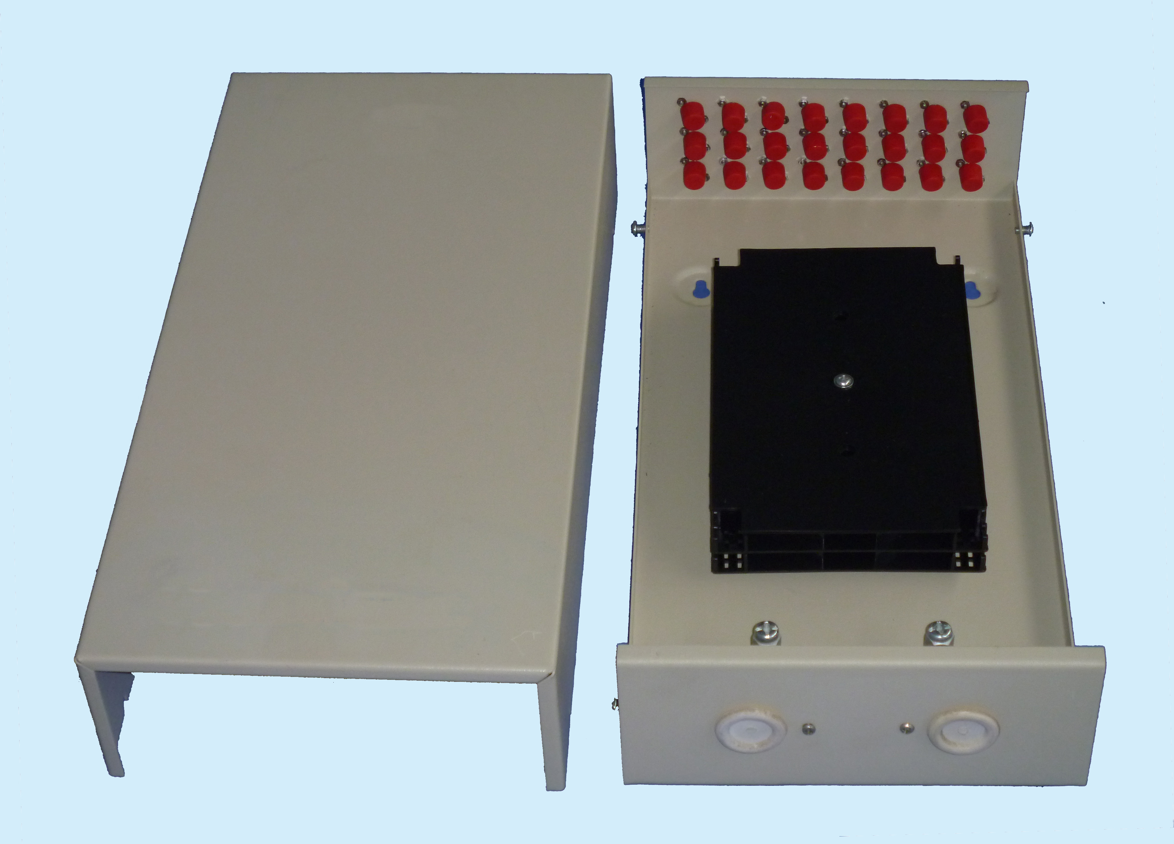 GP110 Type Fiber Optic Cable Junction Box Wall Mounted Or Rack Mounted ...